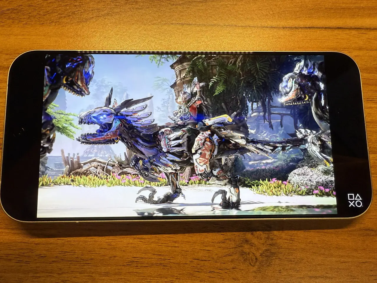 REDMI K90 Pro Maxでホライゾンの動画を視聴している様子