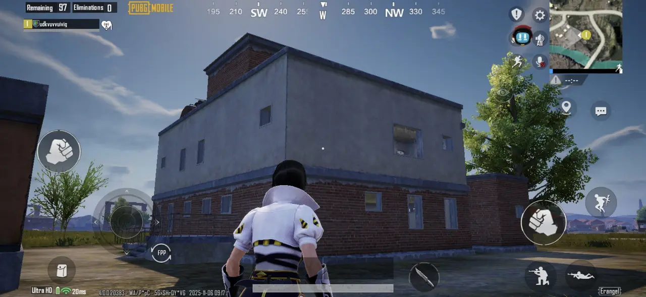 PUBGのプレイ画面2