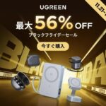 UGREEN ブラックフライデーセールのキービジュアル