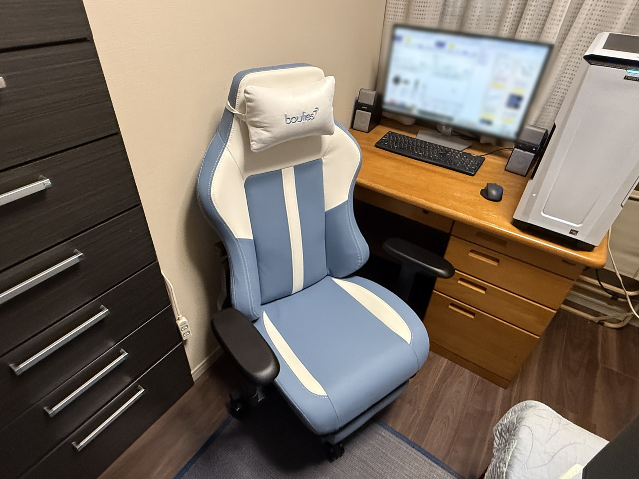 作業部屋に設置されたBoulies Master Neo