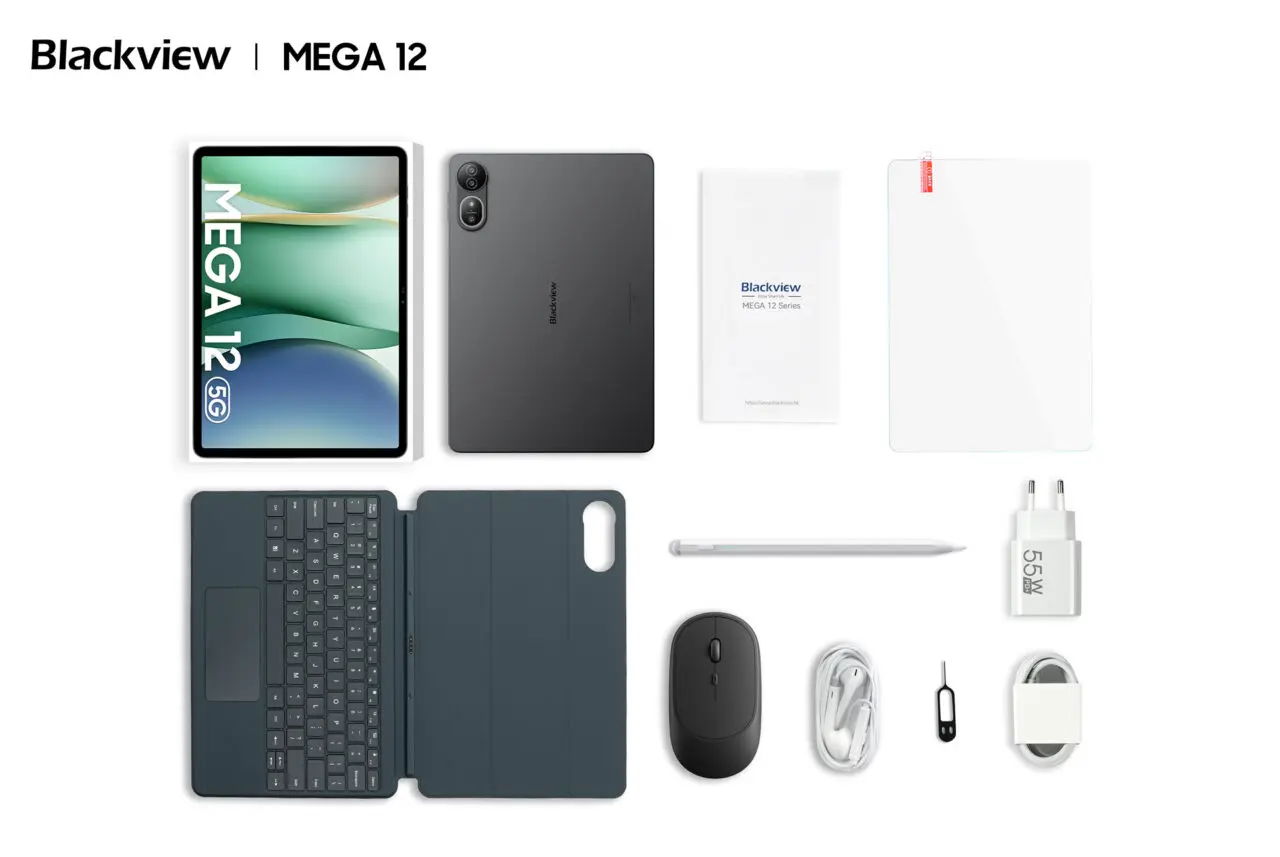 Blackview MEGA 12のパッケージ内容