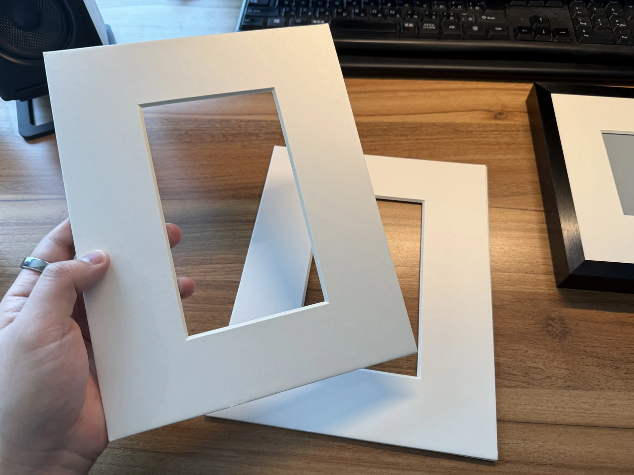 予備のマット台紙