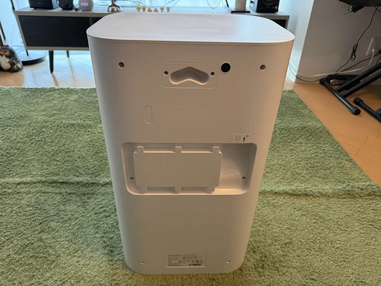 Dreame X50 Ultraのステーションの背面