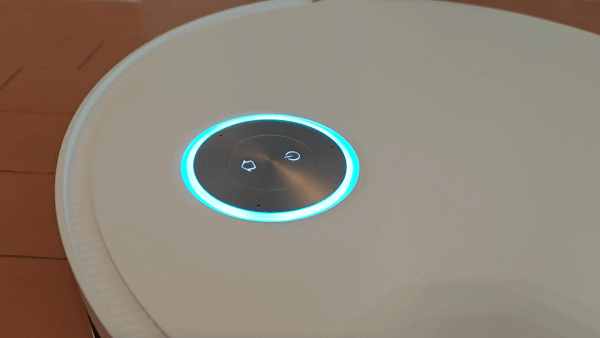 レーザースキャナー格納の様子