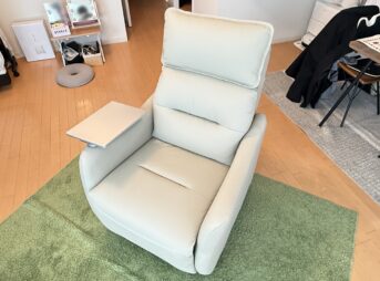 リビングに設置されているFlexiSpot Lune Pro