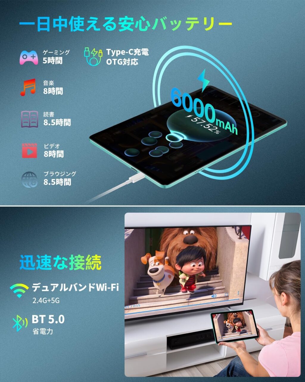 ODEA A10のバッテリー仕様