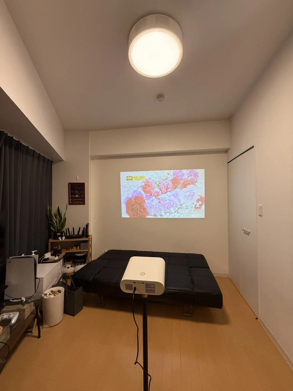 夜間(照明点灯)