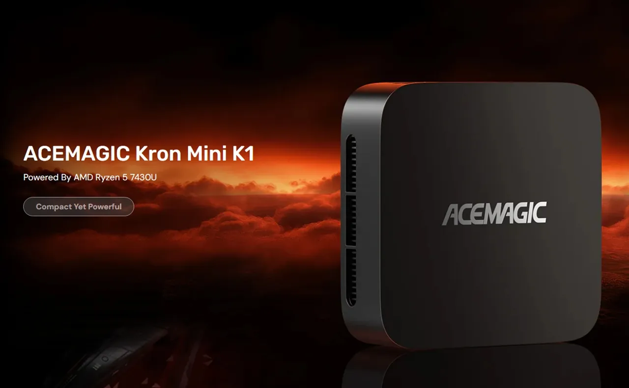 ACEMAGIC K1 7430Uのキービジュアル