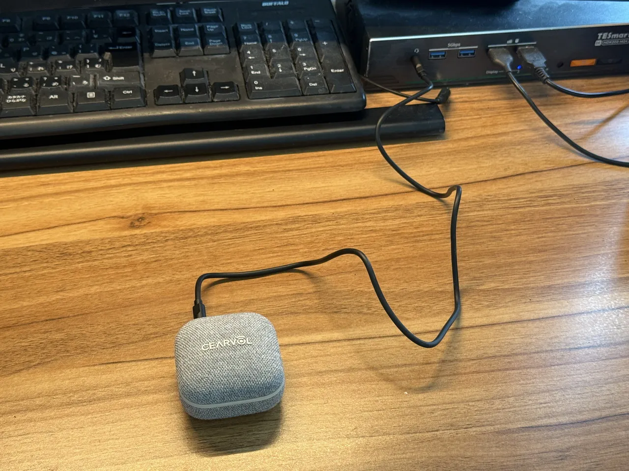 Cearvol Wave Liteをオーディオデバイスに接続した