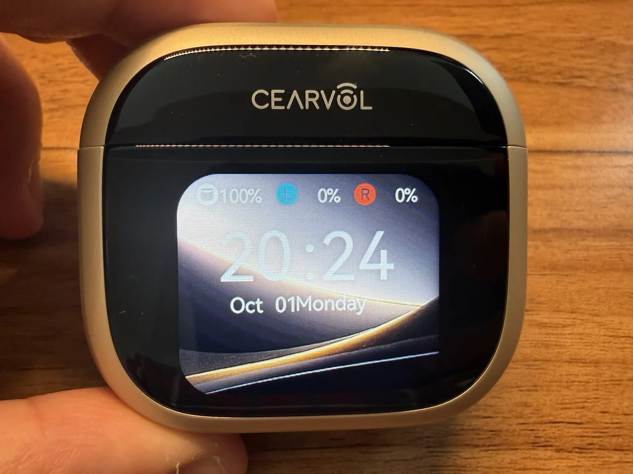 Cearvol Waveのスクリーンが起動した