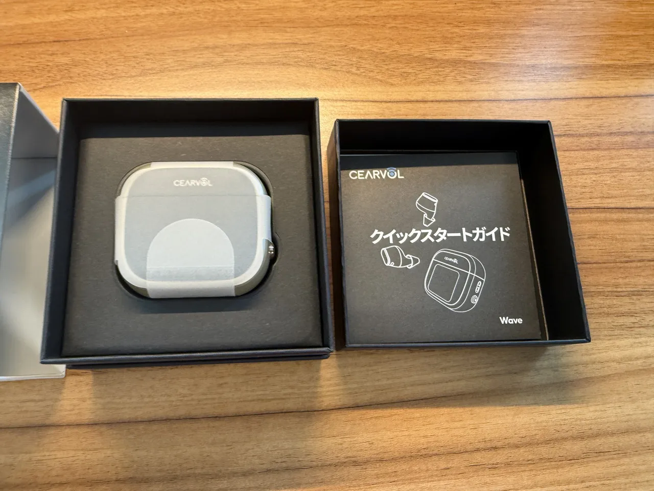 Cearvol Waveの箱を開けた