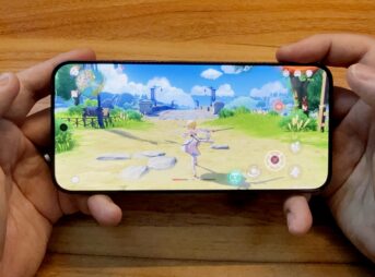 iQOO 15 Ultraで原神をプレイしている様子