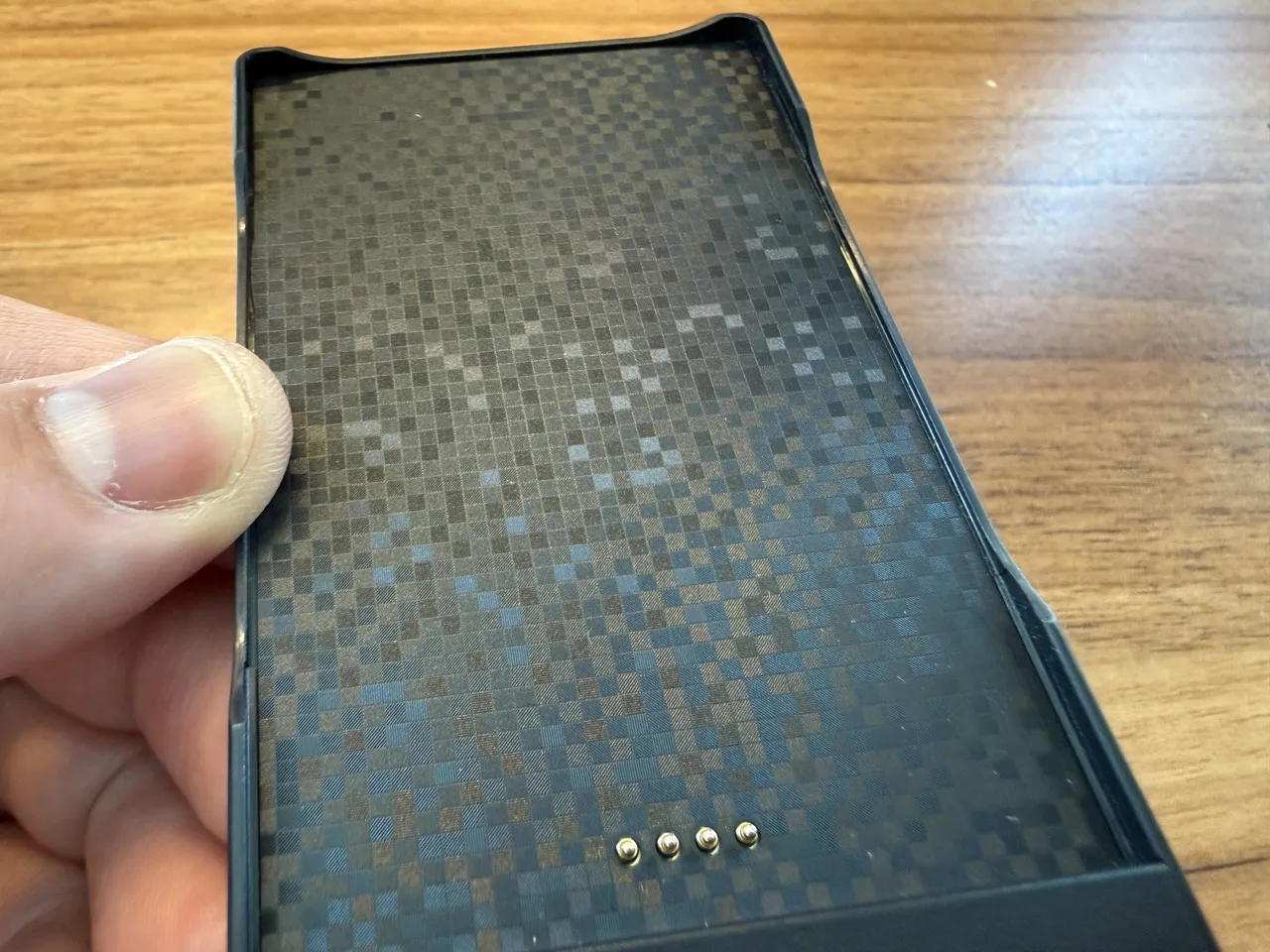 Type-C対応マグネット式ケースの内側の模様