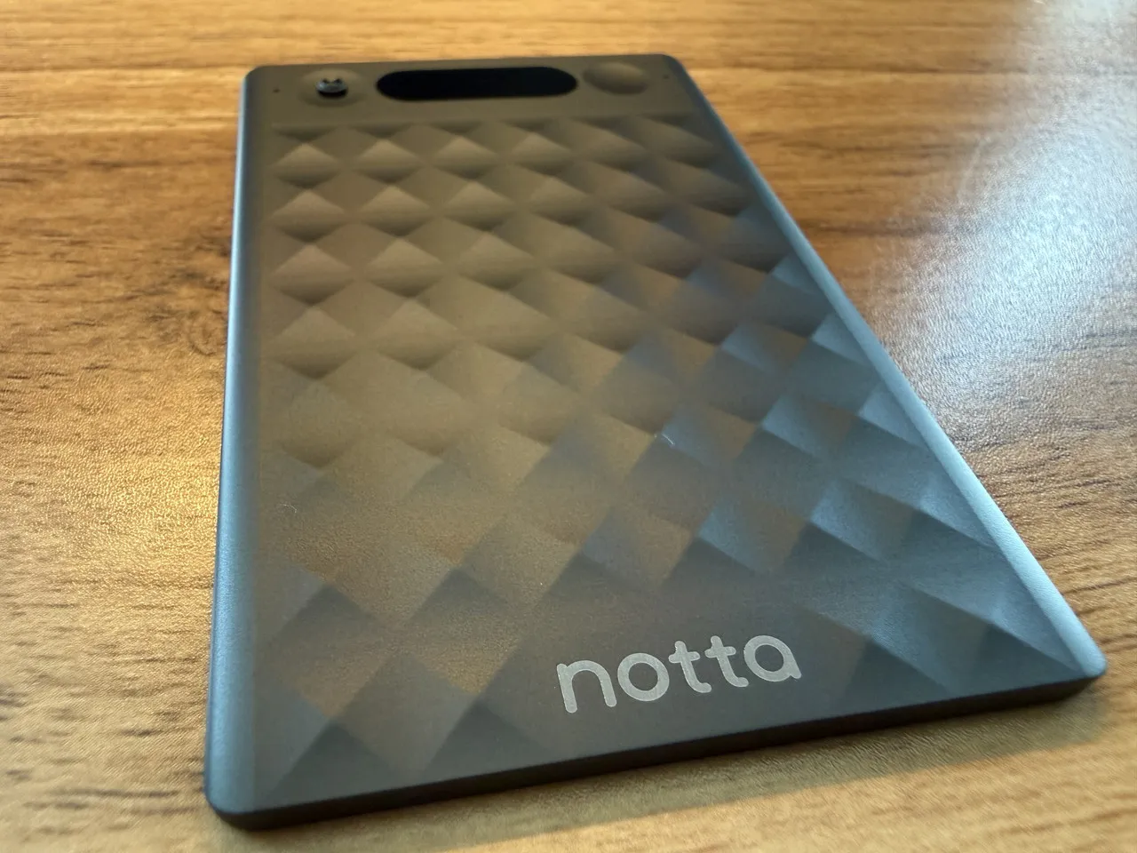 Notta Memoの表面模様