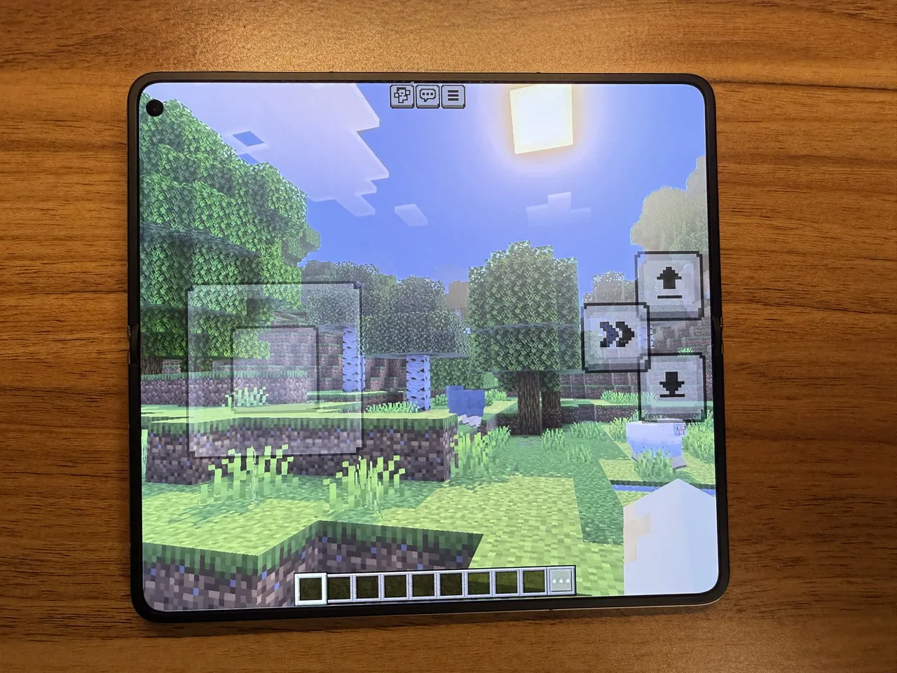 マインクラフトのプレイ画面4