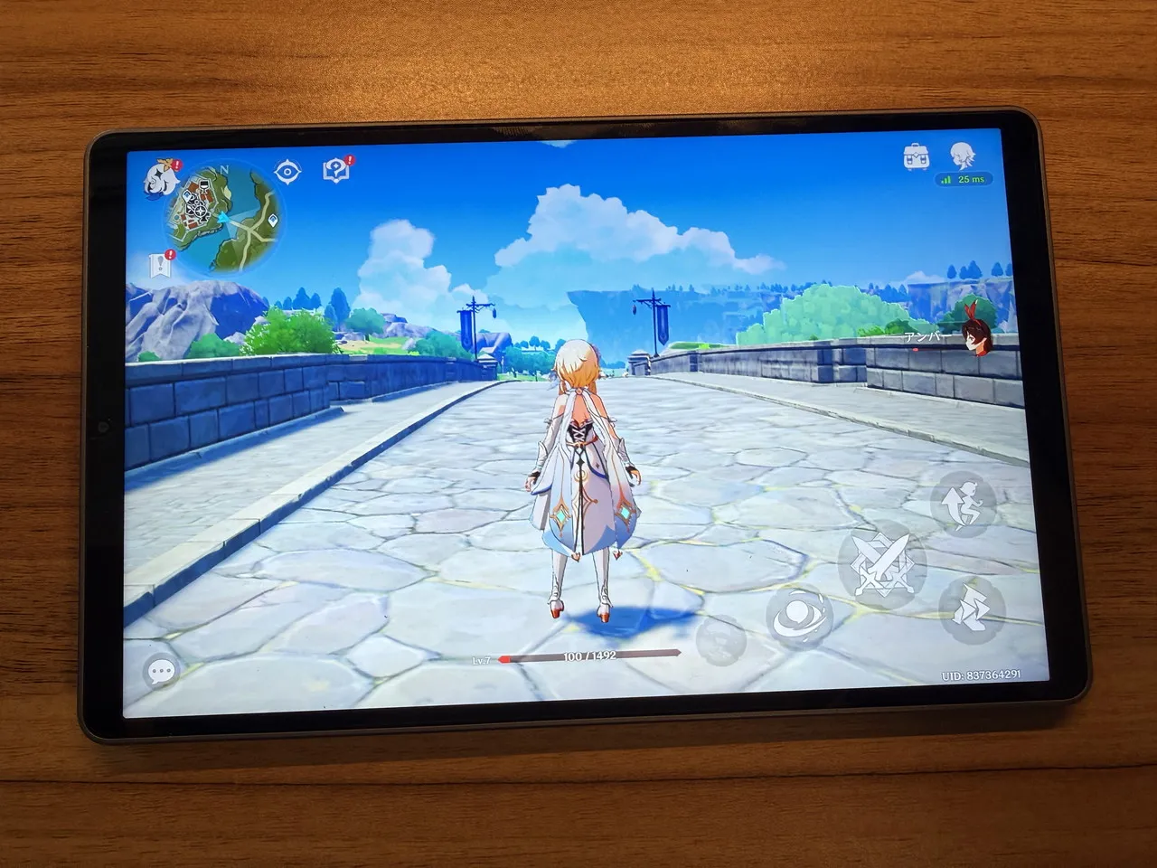 原神のプレイ画面2