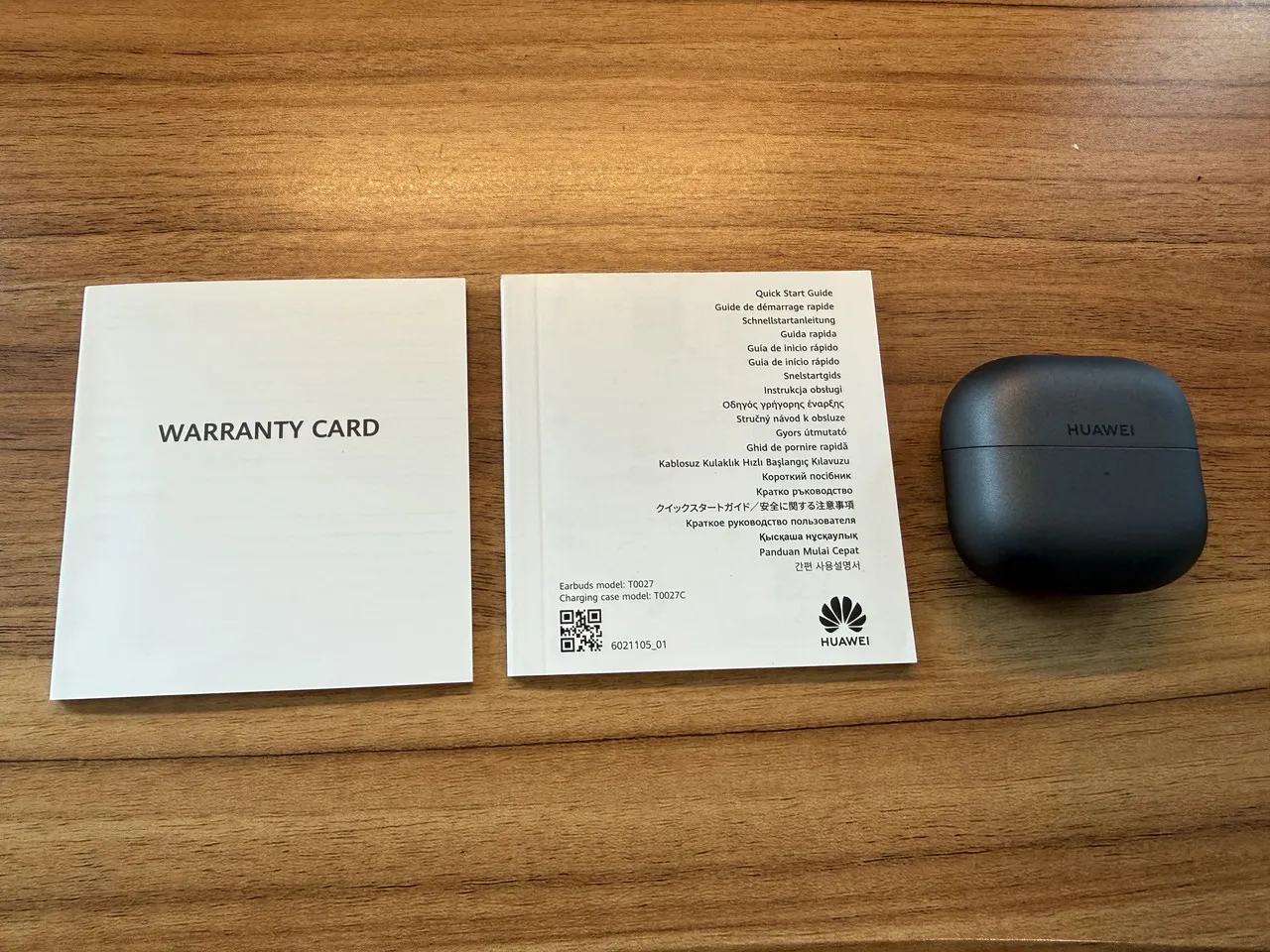 HUAWEI FreeClip 2のパッケージ付属品一式