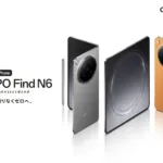 OPPO Find N6のキービジュアル