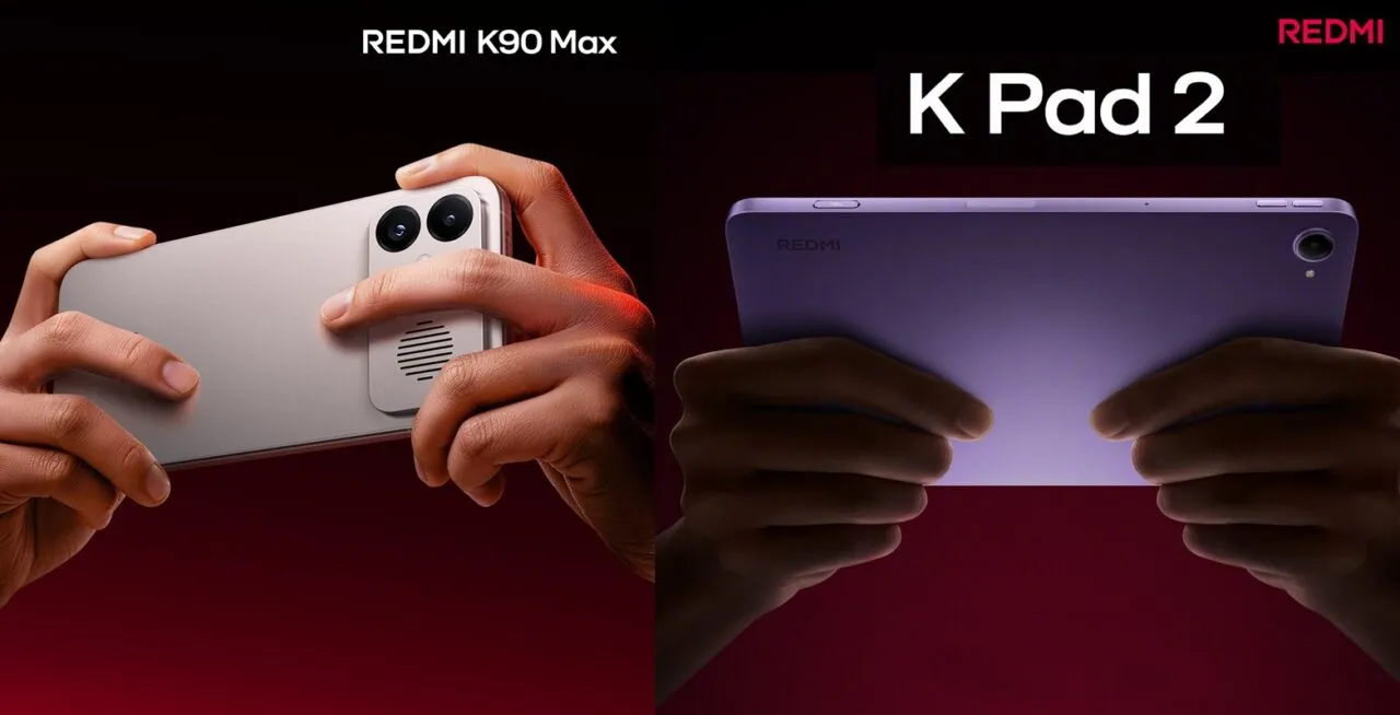 REDMI K90 Max＆K Pad 2のキービジュアル