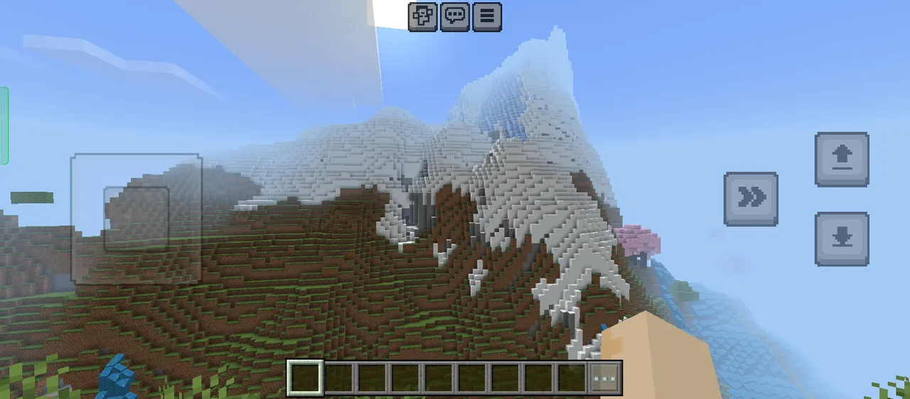 マインクラフトのプレイ画面2