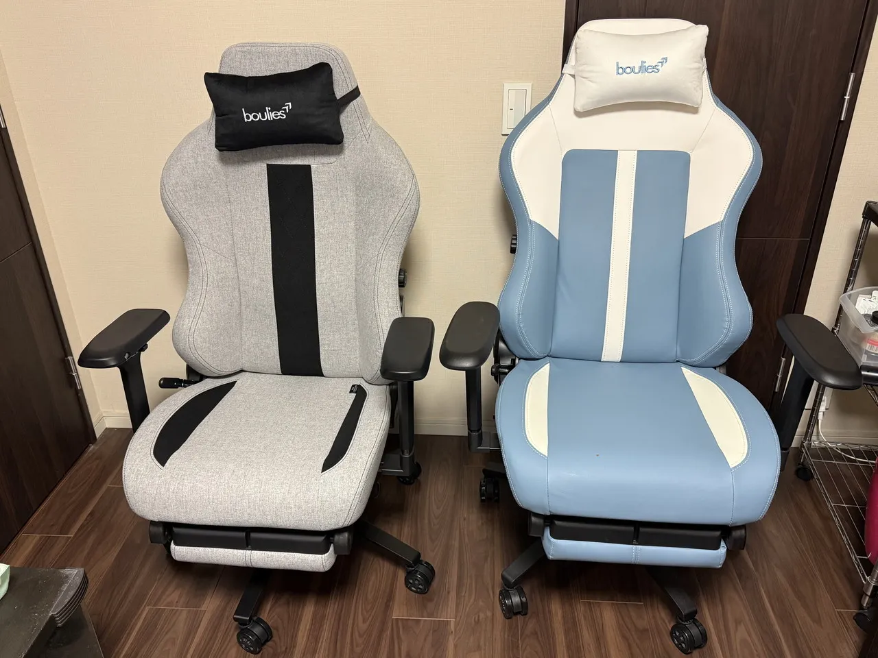Boulies Master RexとNeoを並べた