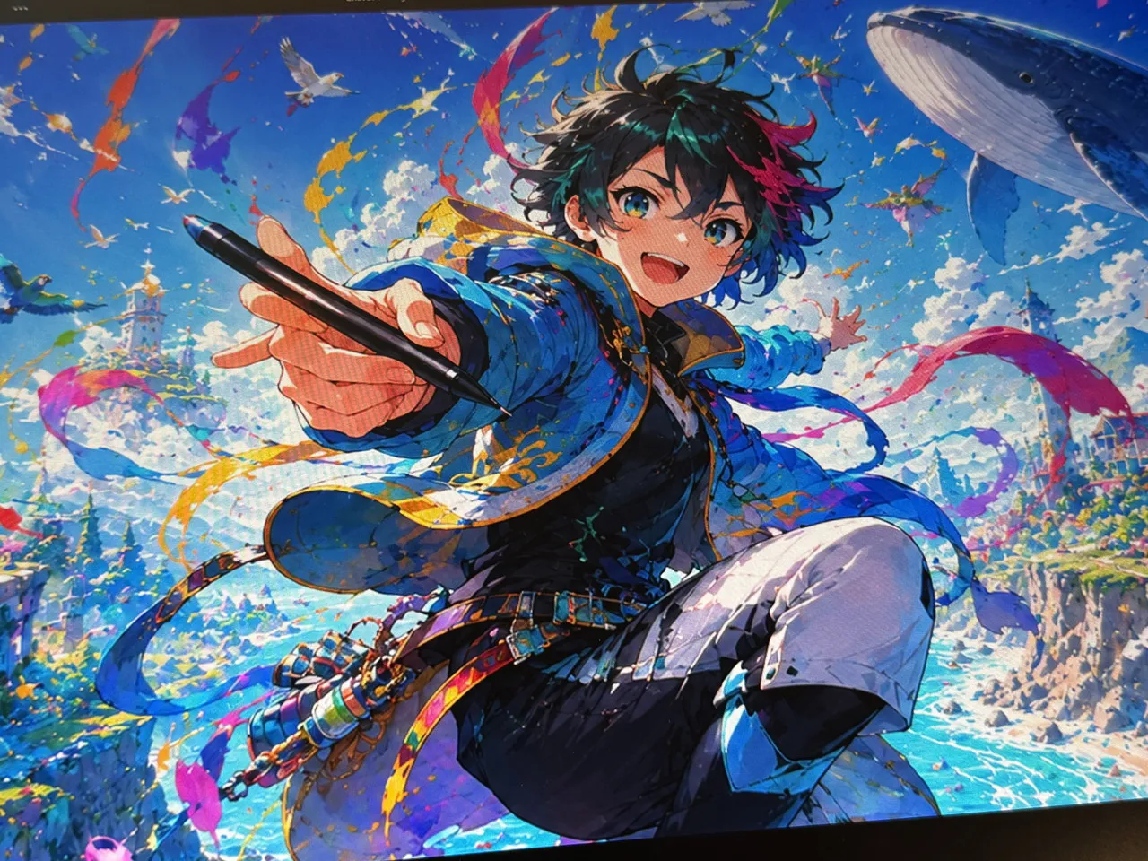 XPPen Artist 15.6 pro V2の発色確認