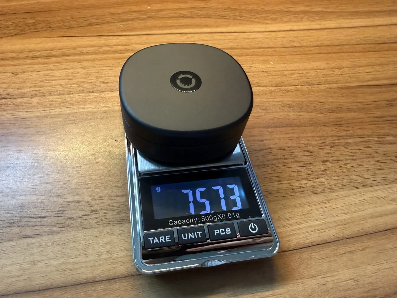 RingConn Gen 3を計量している