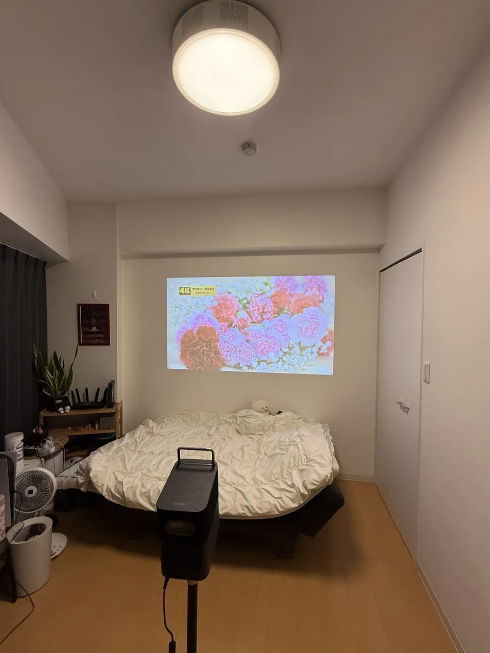 夜間(照明点灯)