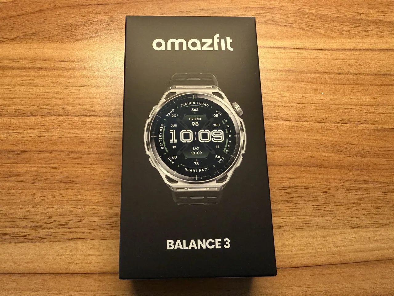 Amazfit Balance 3の外箱