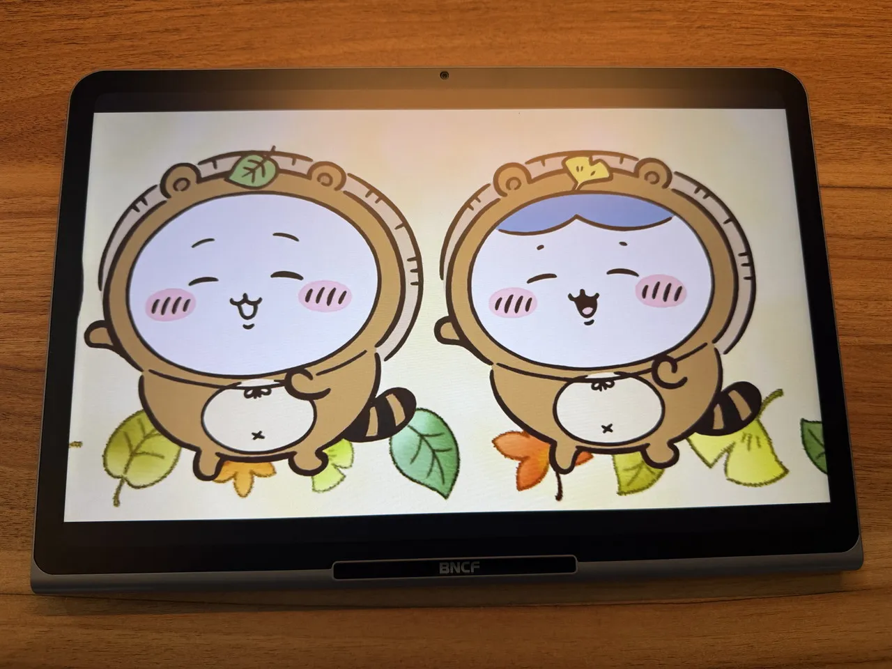 BNCF CinePad 13でアニメ動画を視聴している
