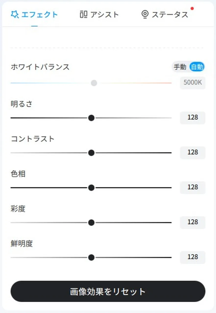 映像調整項目2