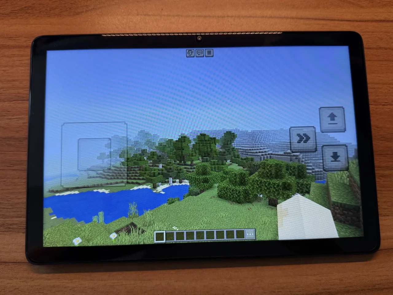 マインクラフトのプレイ画面3