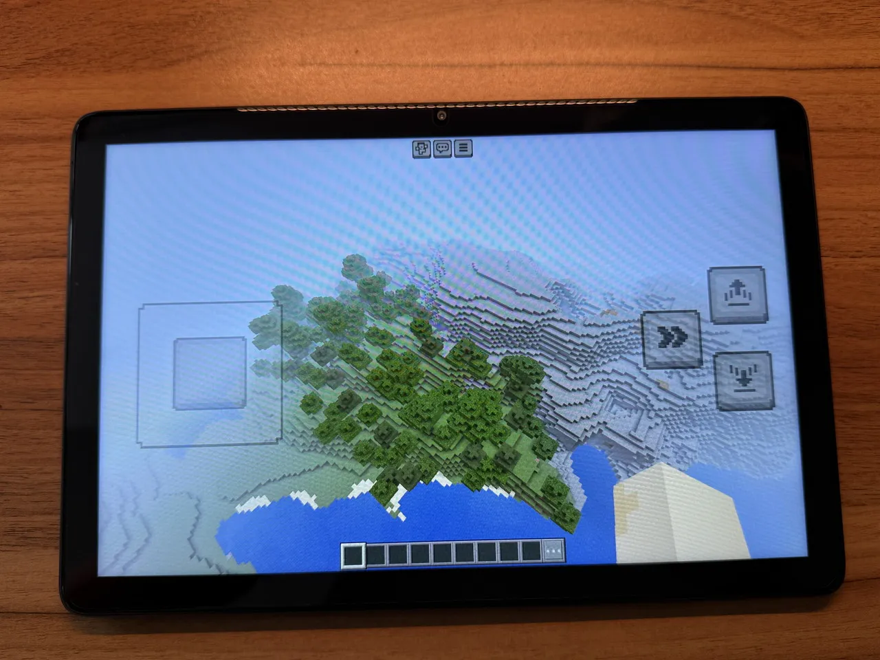 マインクラフトのプレイ画面4
