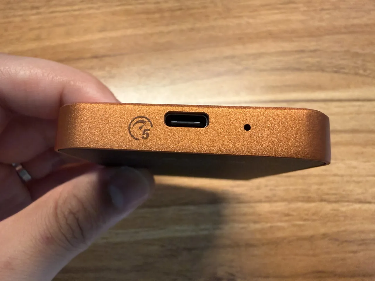 ORICO K5MiniのUSB-Cポート