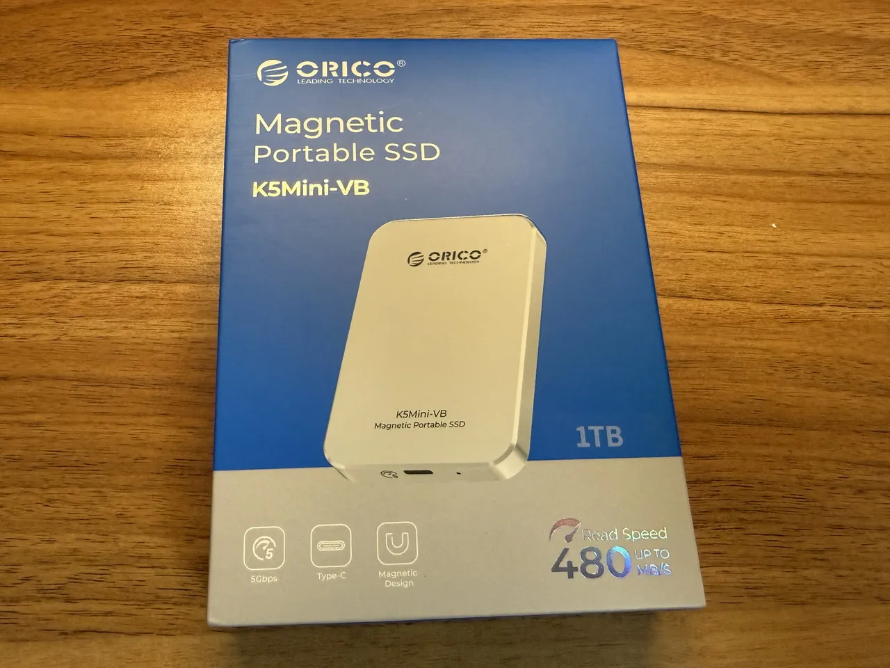 ORICO K5Miniの外箱