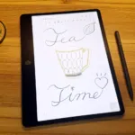 TCL Note A1 NXTPAPERに絵を描いた