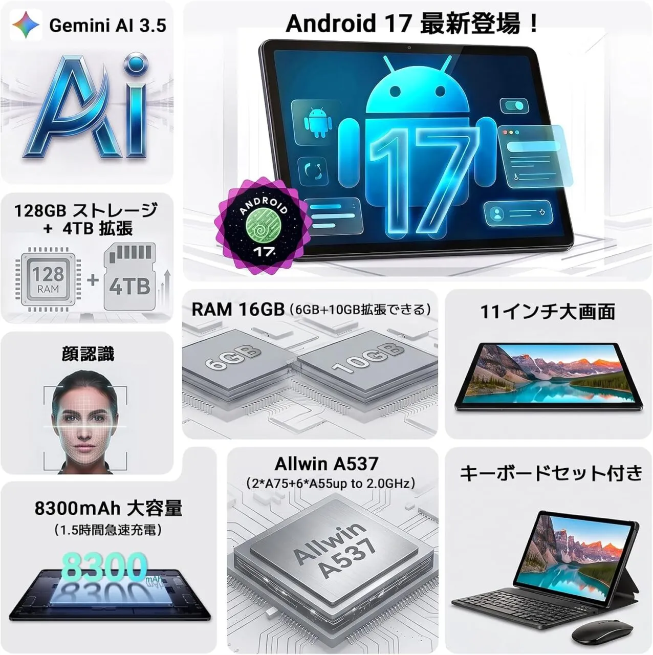 Blackview LINK 5のスペック説明