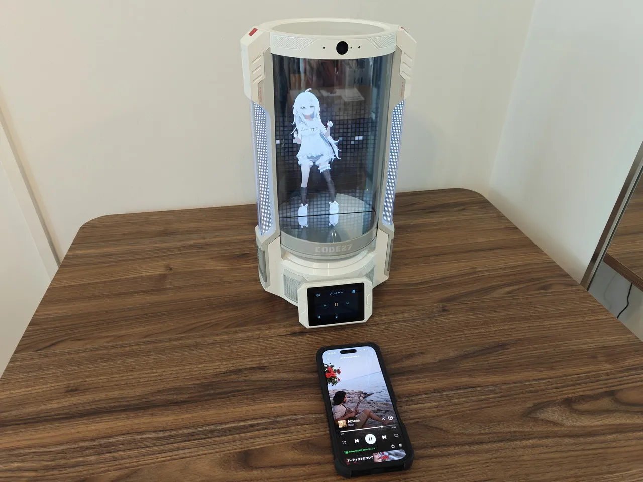 CODE27とスマホをBluetooth接続した