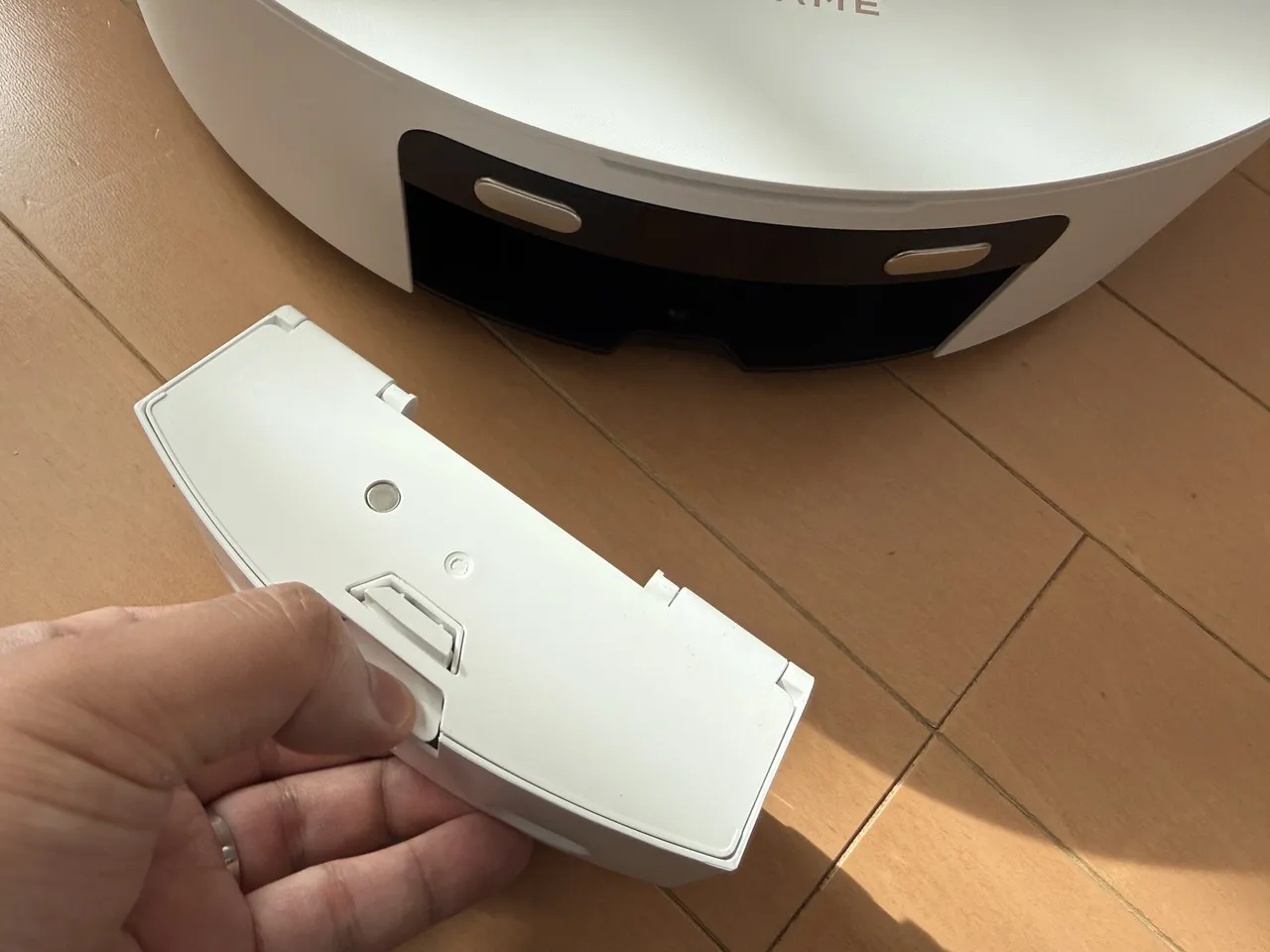 汚水ボックスを取り外した