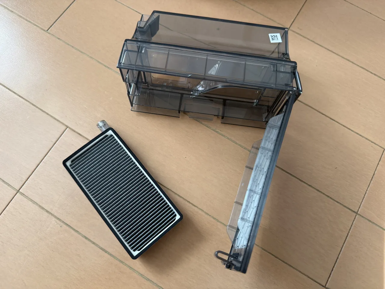 ダストボックスをバラバラにした