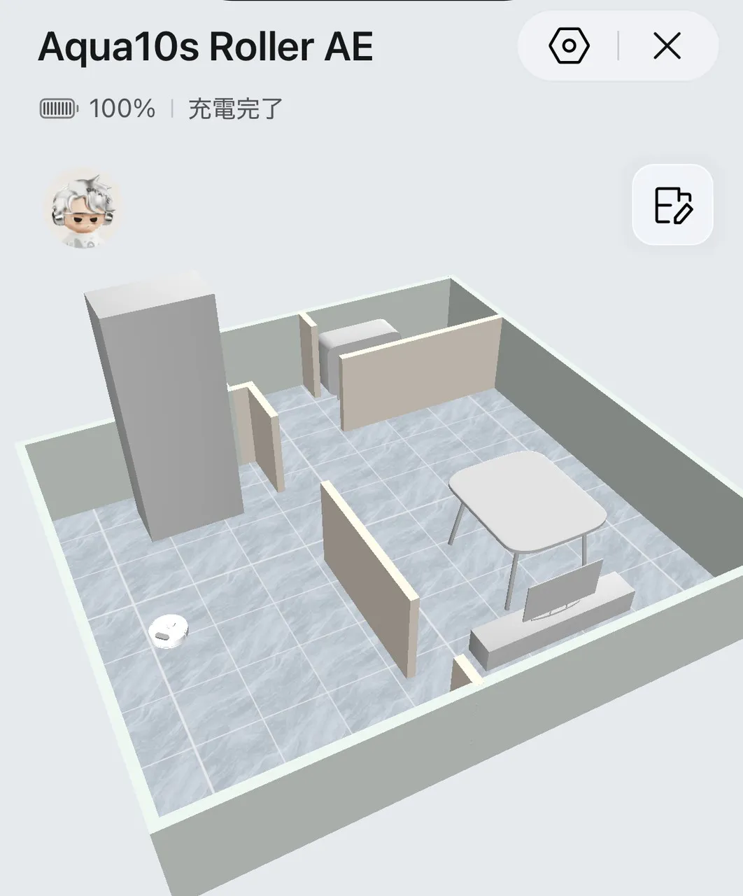 生成された3Dマップ