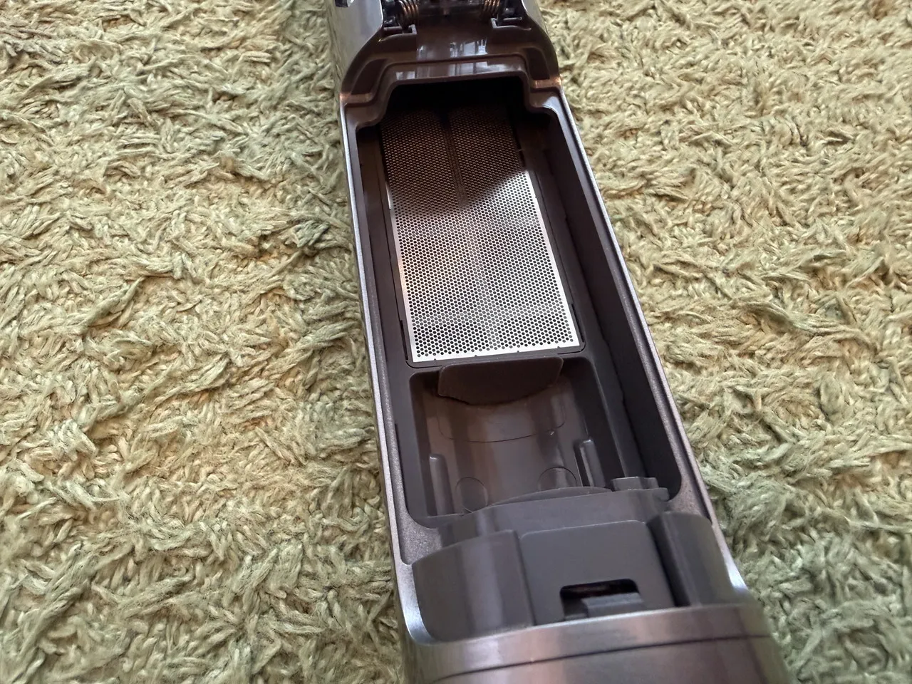 Dreame S1のダストカップ内