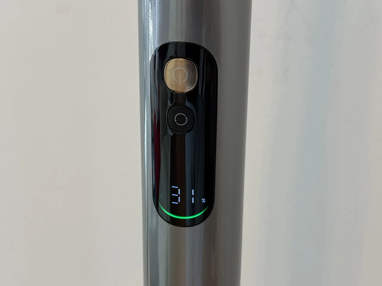 充電中のバッテリー表示
