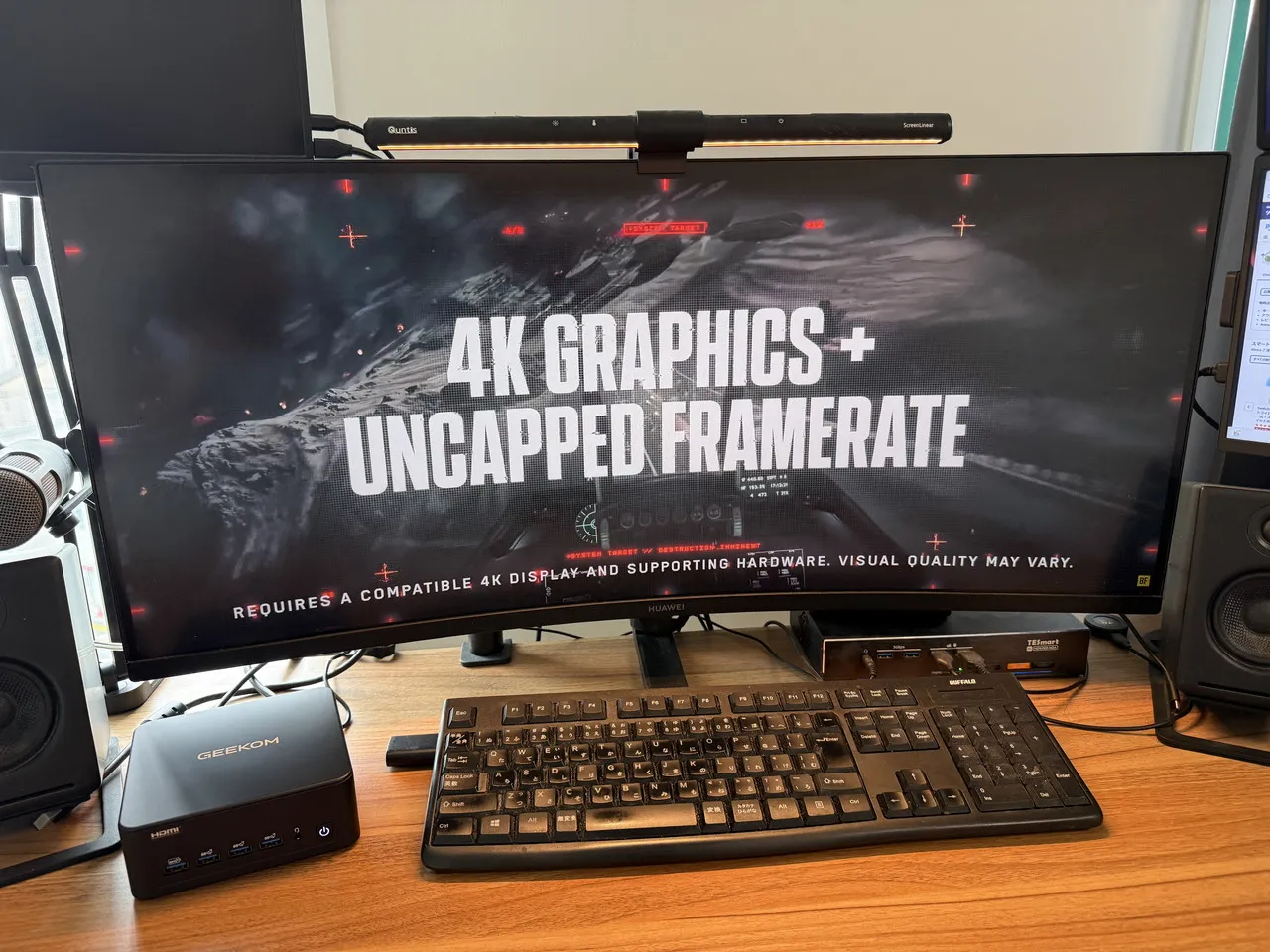 GEEKOM IT13 Maxでゲーム動画を再生している2