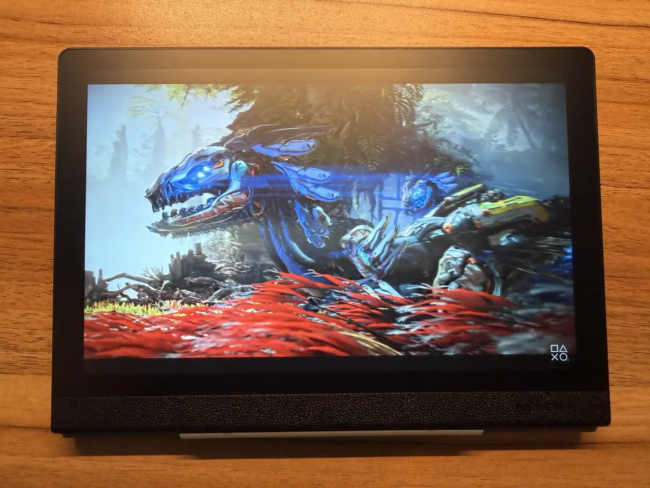 Huion Note Eでゲーム動画を再生している2