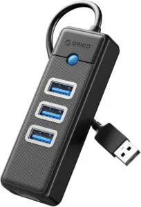 ORICO USB 3.0 有線LANアダプター 4-in-1 LAN ハブ FE-U3
