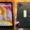 AGM PAD P3 Compactの表面と裏面