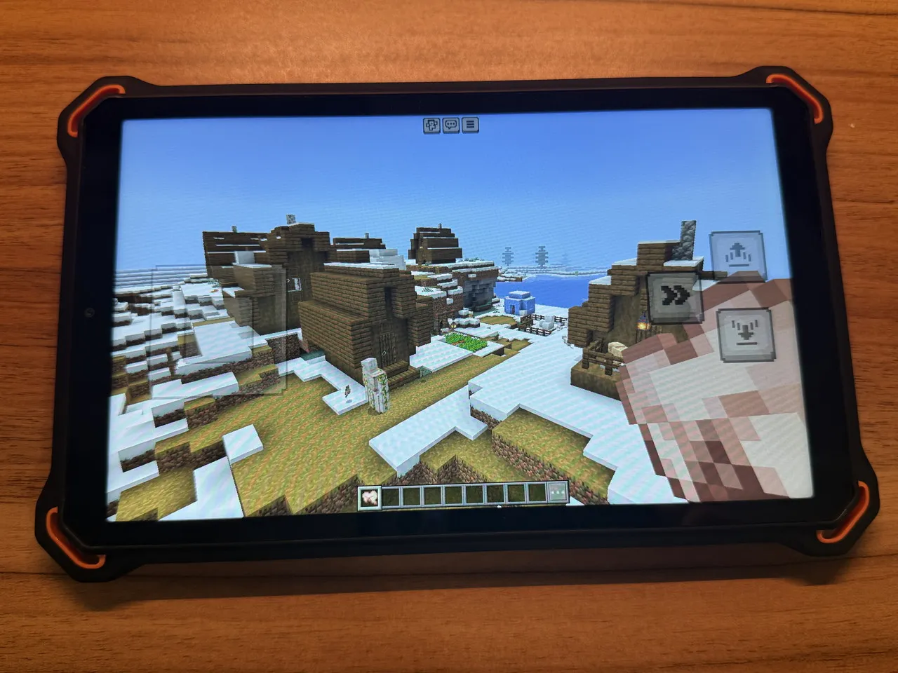 マインクラフトのプレイ画面3