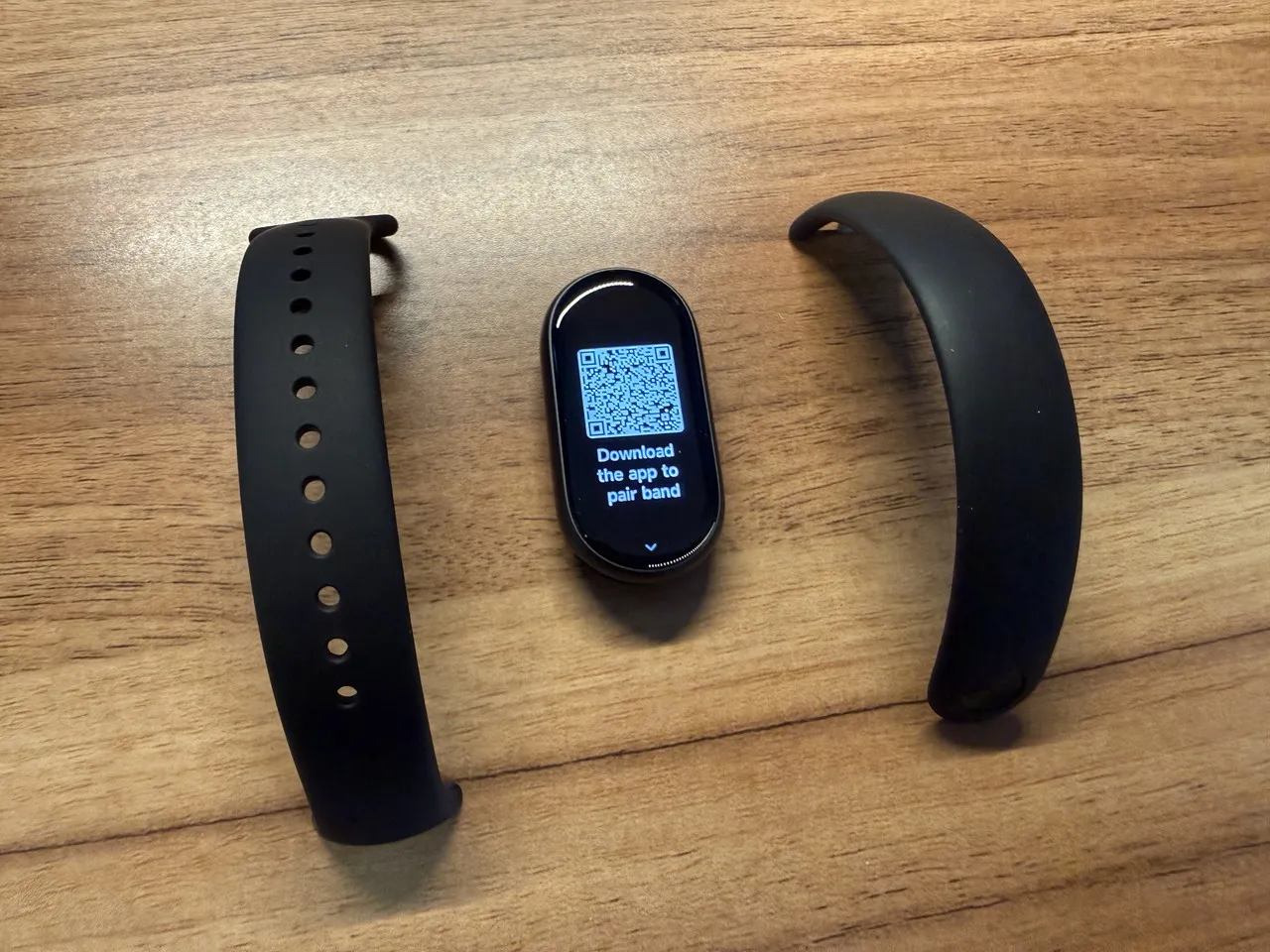 Xiaomi Smart Band 11のストラップを分離した