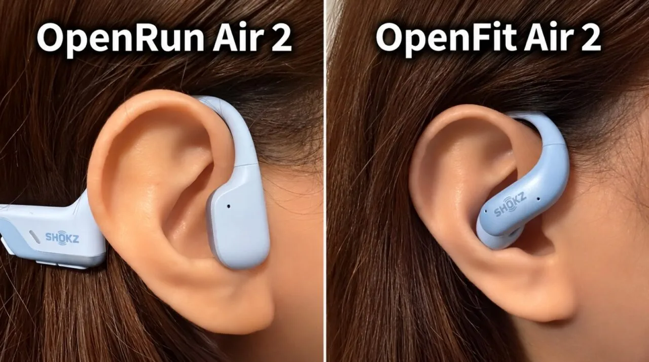 『OpenRun Air 2』と『OpenFit Air 2』